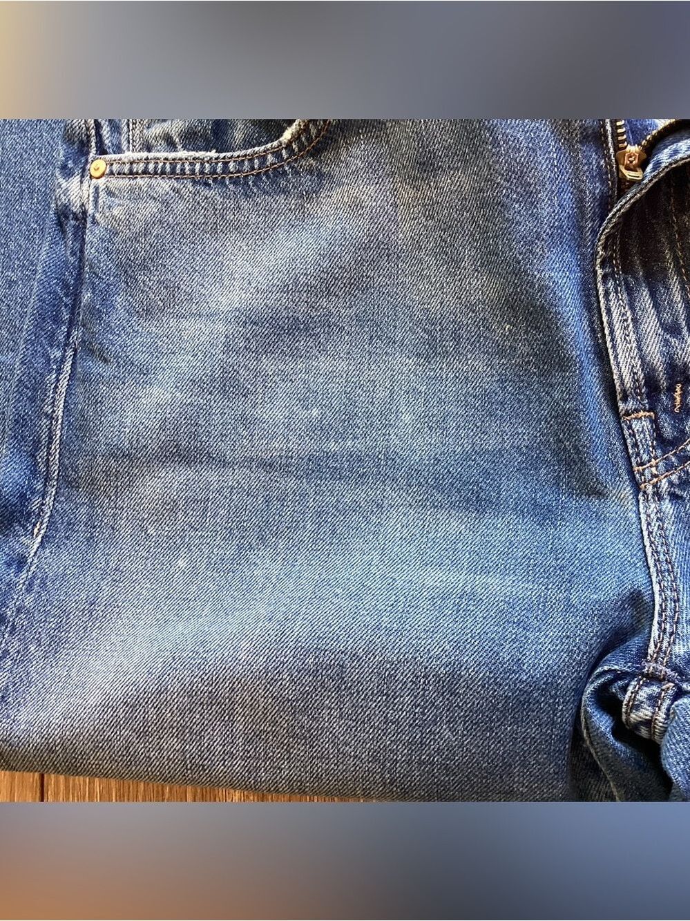 Mother Superior The Dodger Ankle Wide Leg Jean Size 25 - Picture 10 of 11